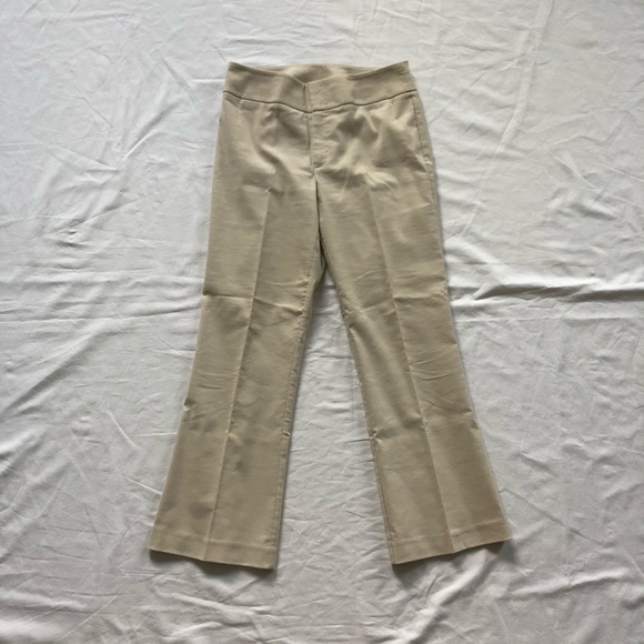 Y2K Beige Flare Pants - Picture 5 of 7